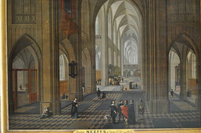 Pieter Neefs View of the interior of a church china oil painting image